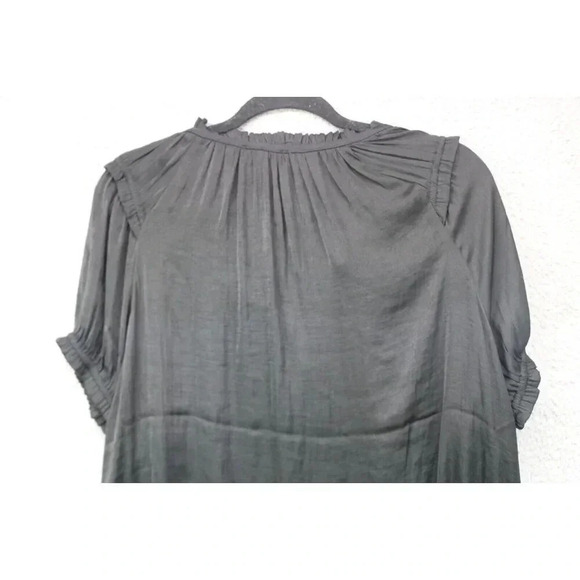 Tahari Women's Black Silky Blouse-Size 1X-New w/Tags - Picture 7 of 7